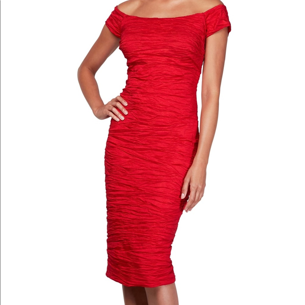 Alex Evenings Stretch Taffeta Dress